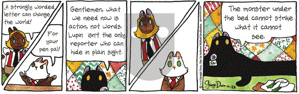 Breaking Cat News on Wednesday November 28, 2018 Comic Strip