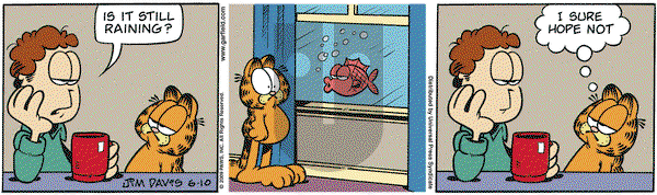 Garfield - Wednesday June 10, 2009 Comic Strip