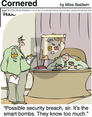 Cornered on Wednesday July 16, 2003 Comic Strip