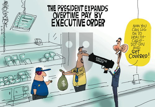 Mike Lester - Friday March 14, 2014 Comic Strip