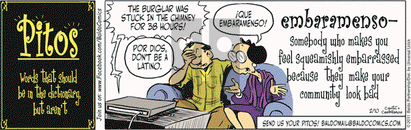 Baldo on Thursday February 10, 2011 Comic Strip