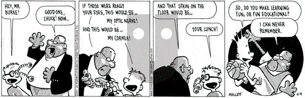 Frazz on Monday June 4, 2001 Comic Strip