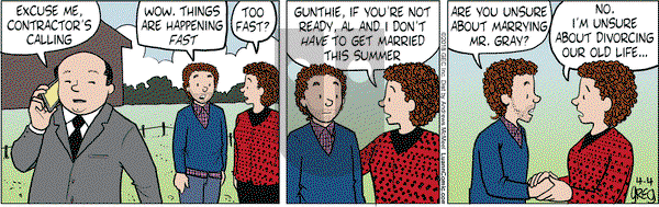 Luann on Wednesday April 4, 2018 Comic Strip