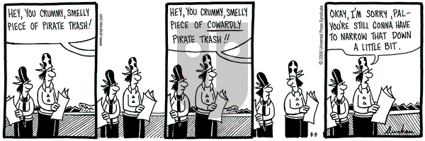 Overboard on Tuesday August 8, 2000 Comic Strip