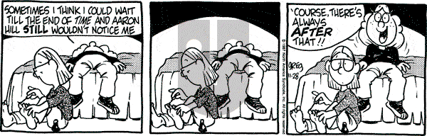 Luann on Saturday November 28, 1987 Comic Strip