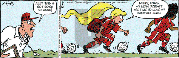 Cleats on Sunday April 6, 2025 Comic Strip