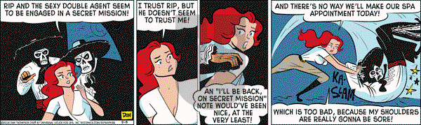 Rip Haywire on Thursday September 8, 2016 Comic Strip
