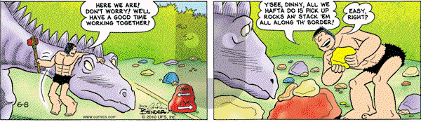 Alley Oop on Tuesday June 8, 2010 Comic Strip