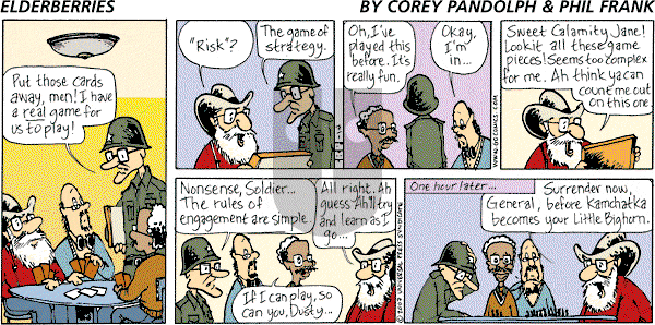 The Elderberries on Sunday July 1, 2007 Comic Strip