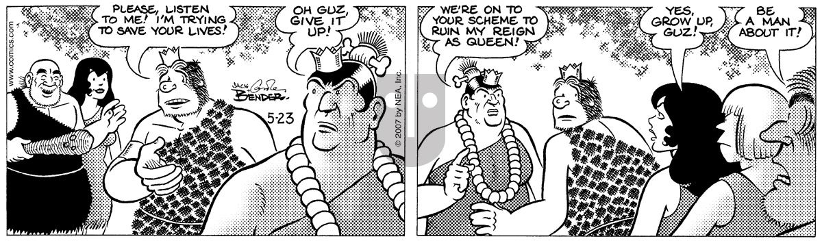 Alley Oop - Wednesday May 23, 2007 Comic Strip