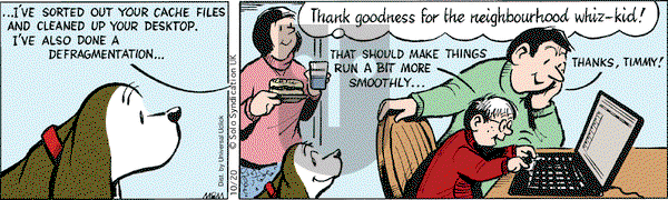 Fred Basset - Monday October 20, 2014 Comic Strip