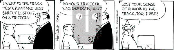 The Born Loser on Monday October 20, 2008 Comic Strip