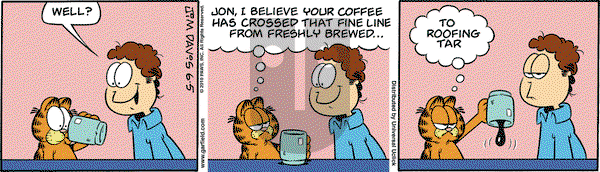 Garfield on Saturday June 5, 2010 Comic Strip