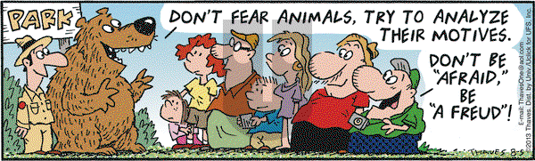 Frank and Ernest on Monday August 5, 2013 Comic Strip