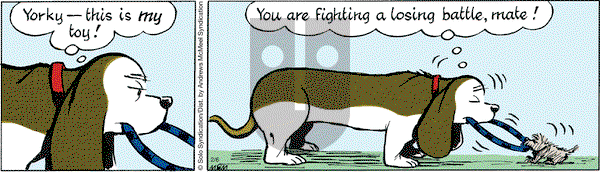 Fred Basset on Monday February 6, 2017 Comic Strip