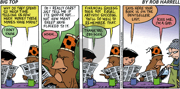 Big Top on Sunday May 18, 2003 Comic Strip