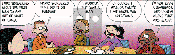 Frazz on Friday November 17, 2017 Comic Strip
