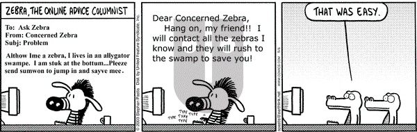 Pearls Before Swine on Tuesday May 6, 2003 Comic Strip