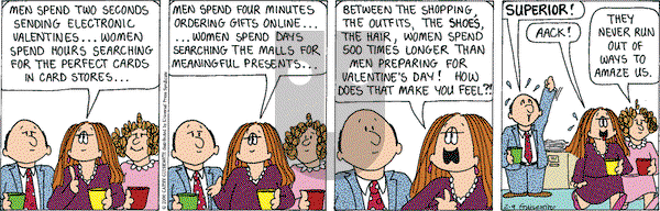 Cathy Classics on Wednesday February 9, 2011 Comic Strip