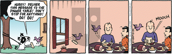Pooch Cafe on Saturday October 20, 2012 Comic Strip
