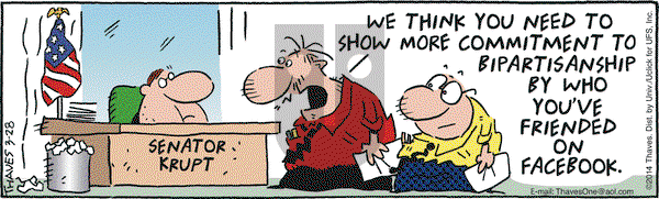 Frank and Ernest on Friday March 28, 2014 Comic Strip