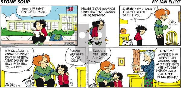 Stone Soup - Sunday October 17, 1999 Comic Strip