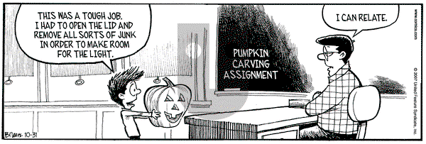 Grand Avenue on Wednesday October 31, 2007 Comic Strip