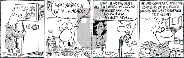 Baby Blues on Monday November 8, 1993 Comic Strip