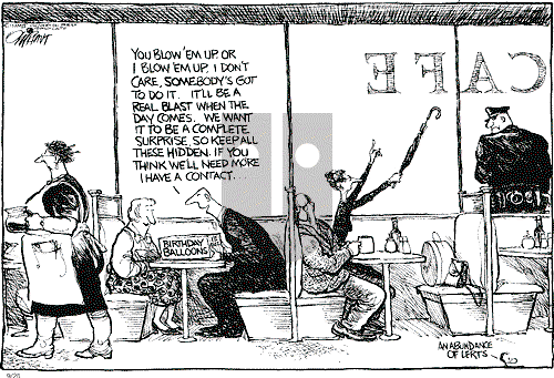 Pat Oliphant on Thursday September 26, 2002 Comic Strip