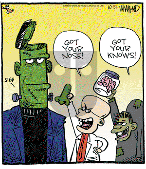 Reality Check on Friday October 31, 2025 Comic Strip