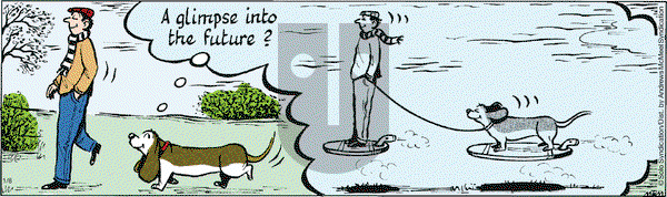 Fred Basset on Wednesday January 8, 2020 Comic Strip