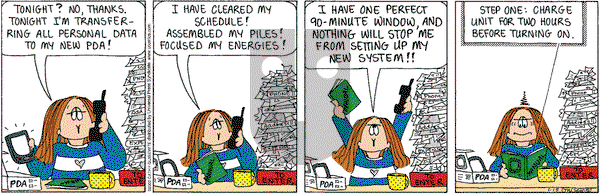 Cathy Classics on Tuesday January 15, 2002 Comic Strip