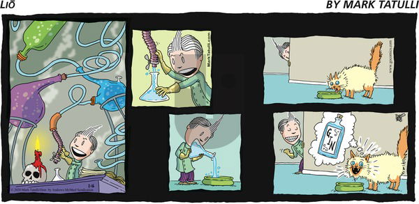 Lio on Sunday February 16, 2020 Comic Strip