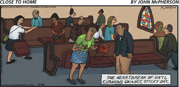 Close to Home on Sunday December 10, 2023 Comic Strip