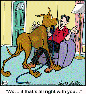 Marmaduke on Wednesday August 12, 2015 Comic Strip