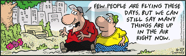 Frank and Ernest on Saturday June 27, 2020 Comic Strip