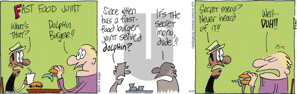 The Knight Life on Monday September 21, 2015 Comic Strip
