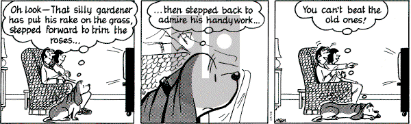 Fred Basset on Tuesday April 8, 2003 Comic Strip