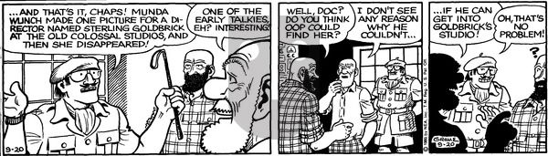 Alley Oop on Saturday September 20, 1980 Comic Strip