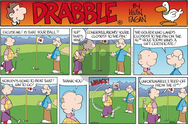 Drabble on Sunday August 5, 2012 Comic Strip