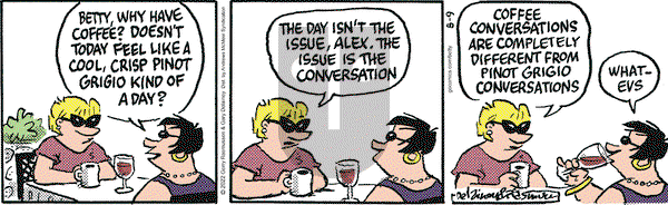 Betty - Tuesday August 9, 2022 Comic Strip