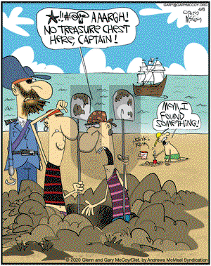 The Flying McCoys on Monday April 6, 2020 Comic Strip