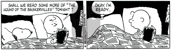Peanuts on Friday December 31, 1993 Comic Strip