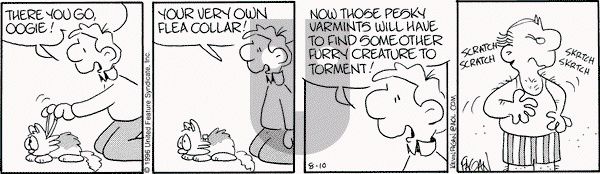 Drabble on Saturday August 10, 1996 Comic Strip
