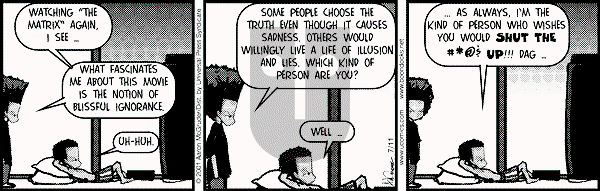 The Boondocks - Wednesday July 11, 2001 Comic Strip