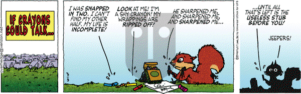 Over the Hedge on Monday March 3, 2014 Comic Strip
