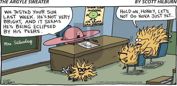The Argyle Sweater on Sunday January 1, 2017 Comic Strip