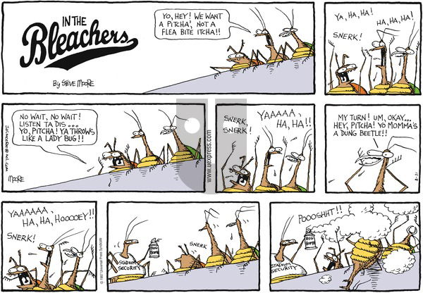 In the Bleachers on Sunday August 31, 1997 Comic Strip