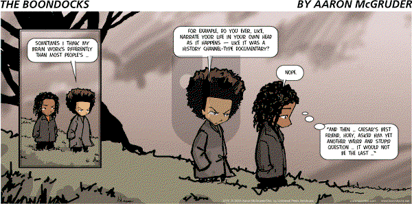 The Boondocks on Sunday September 22, 2013 Comic Strip