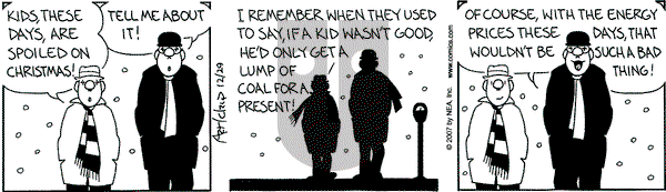 The Born Loser on Saturday December 29, 2007 Comic Strip